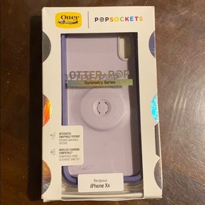 Otter box with built in popsocket for iPhone XR
